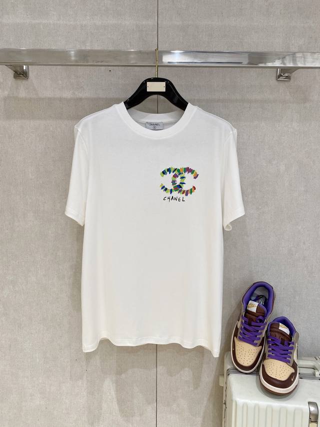 Chanel Chanel exclusive new original men's casual short-sleeved high-end customi