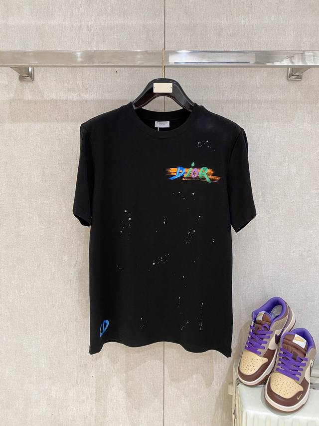 Dior Exclusive supply of new original men's casual short-sleeved high-end custom