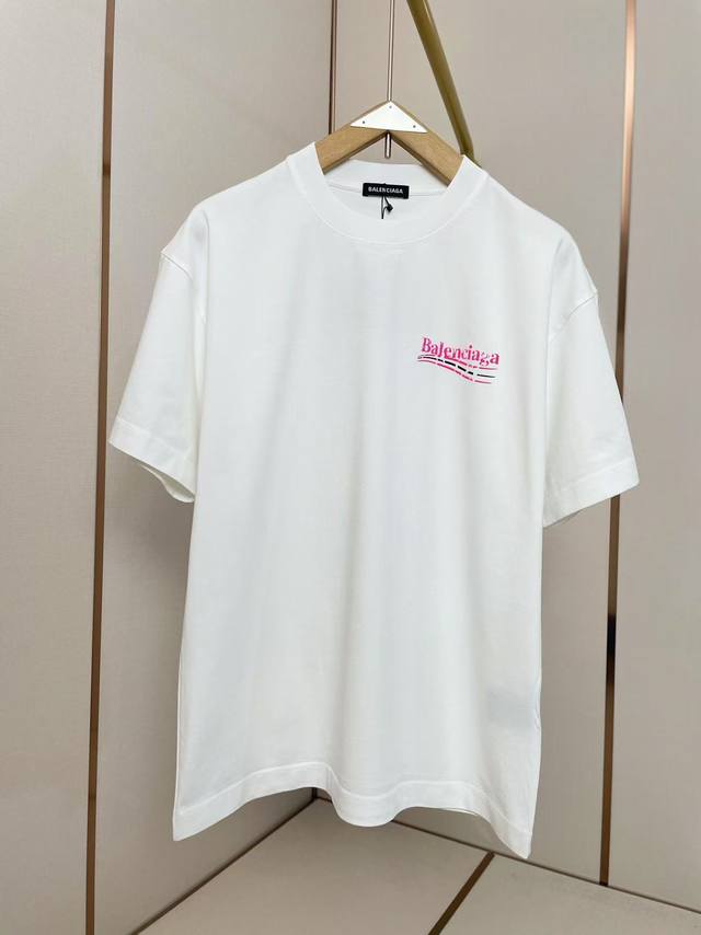 Balenciaga hot diamond coke T-shirt Classic waves with hot diamond embellishmen