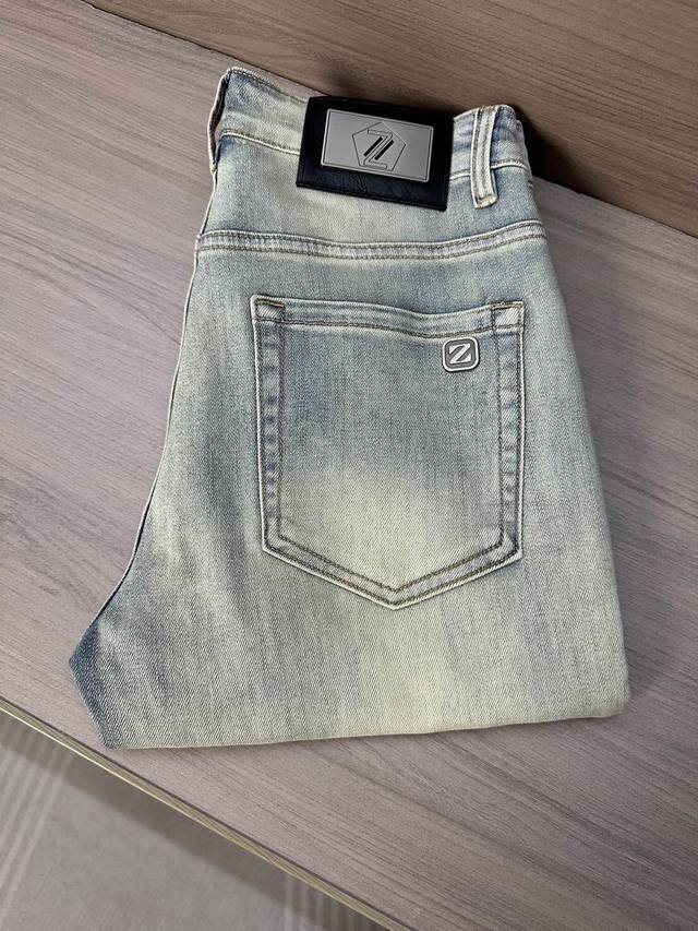 Zz Ermenegildo Zegna 25Ss new summer jeans, super soft and comfortable fabric, s