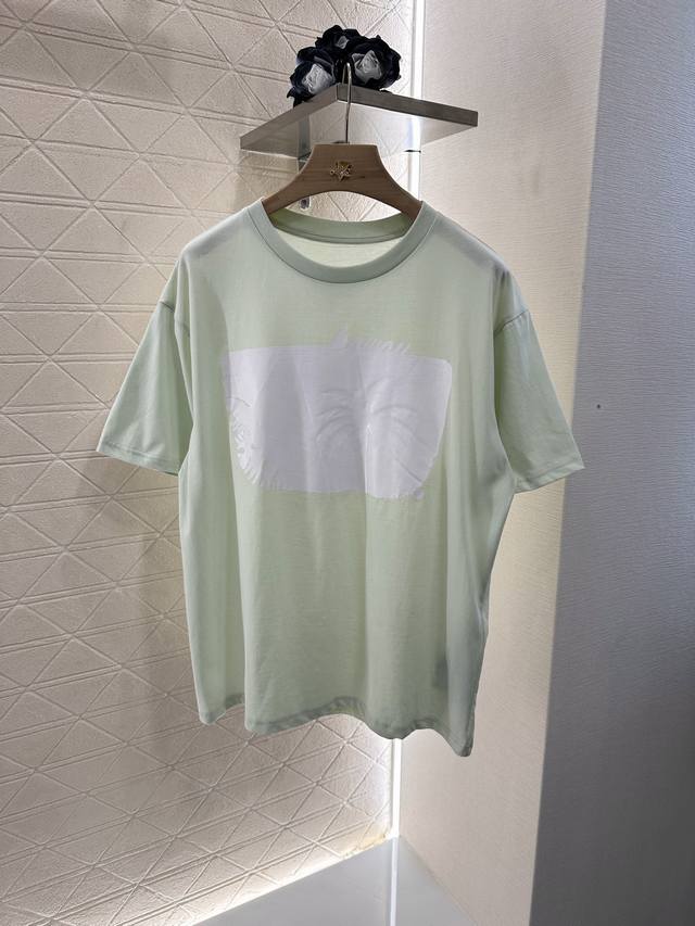 Mm6*2025 New arrivals Paint-like prints Customized Yb Original cotton material B