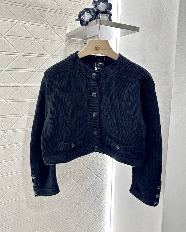 Chane*2025 New arrivals Knitted cardigan and short skirt set Customized Yb cotto
