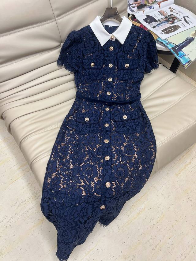 2025 Summer popular single product new style women's wear lapel short sleeve sin