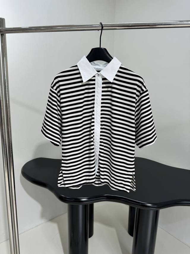 Maxma**New cotton striped Polo shirtMade of cotton jersey fabricContrasting stri