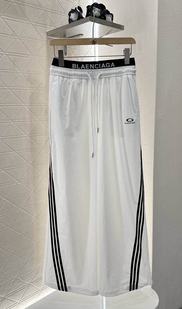 Blabciag*2025 New arrivals Drawstring wide-leg trousers Customized Yb imported c