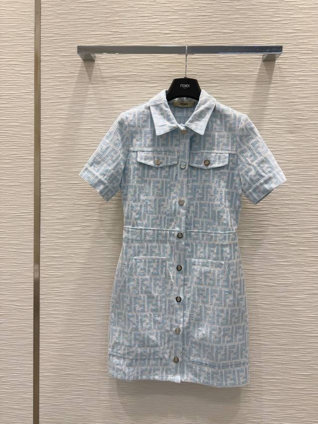 Fend* 2025Ss new dress is fashionable, low-key, elegant and luxurious! The style