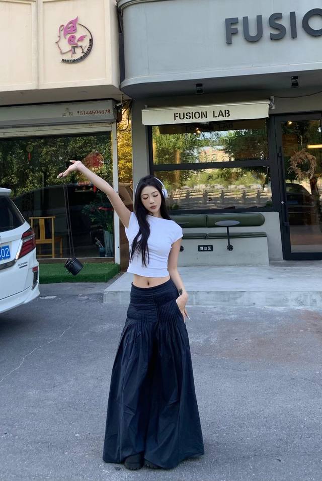 niche 2025 early autumn new Yamamoto pants high waist temperament pleated large