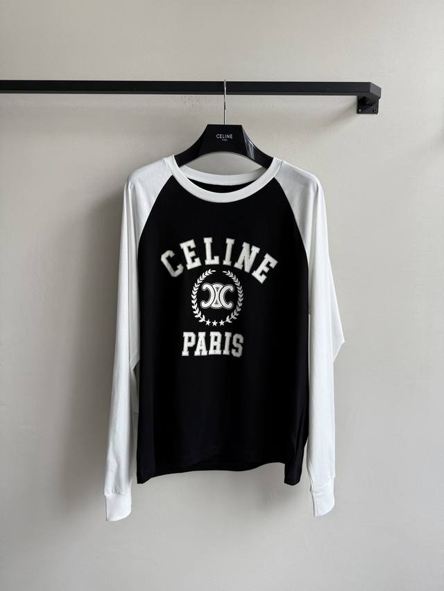 Celin*New style, casual Chill raglan long-sleeved T-shirt SML. DDD