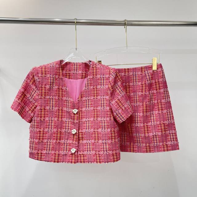 New style Chanel suit, exclusive original customization! Counter quality, perfe