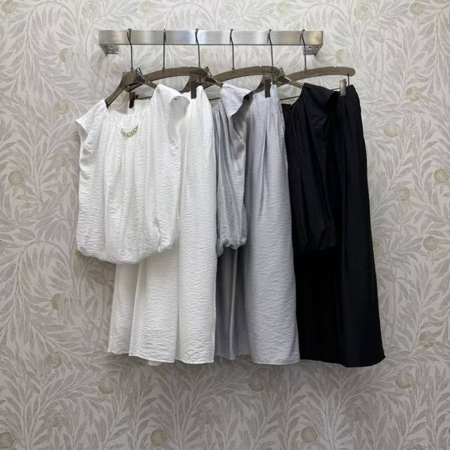 Va25Ss Fine Tencel Cotton Fashion Set, High-grade Fabric, Color: 3 Colors as Pic