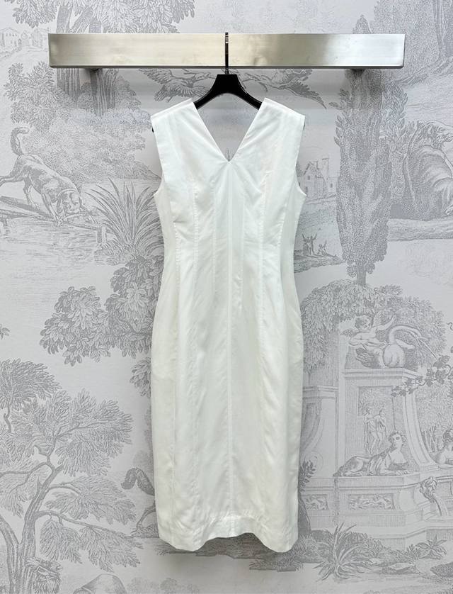 Editio*2025 New arrivals Sleeveless dress with waist Customized Yb imported line
