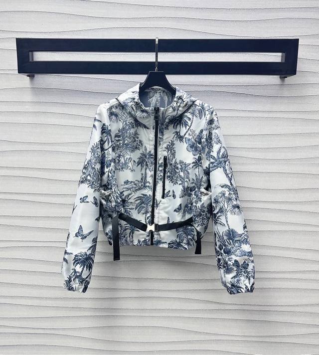 Dio*2025 New arrival Jacquard hooded jacket Customized Yb imported jacquard jack