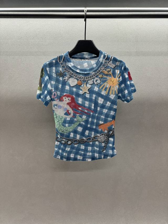2660 Spring And Summer DDD! Fo*R Dare, Fudie fun hand-painted mesh T, custom fab