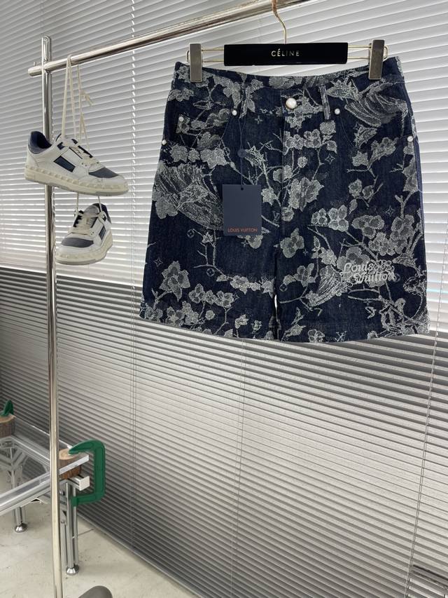 Shorts Tops - Donkey Brand 24Ss new spring and summer denim shorts use 1V Waves