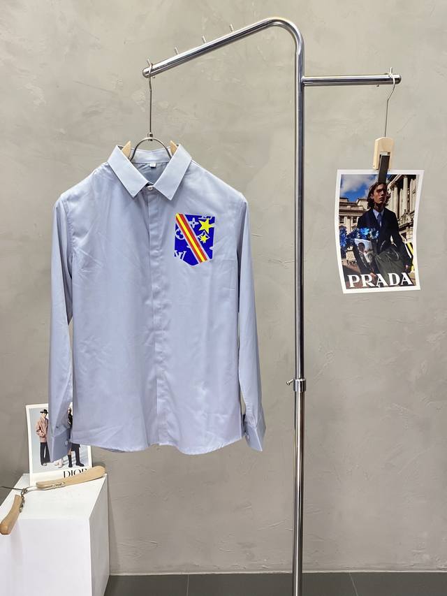 Louis Vuitton Louis Vuitton exclusive new original men's casual long-sleeved shi