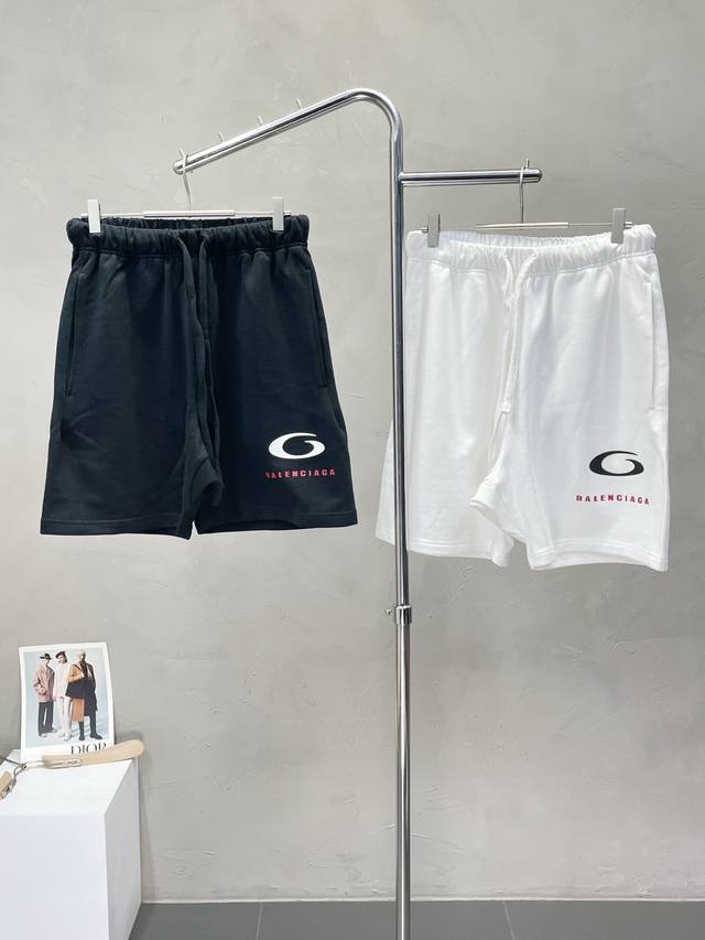 Balenciga exclusive new high-end version of casual shorts! Custom-made fabrics a