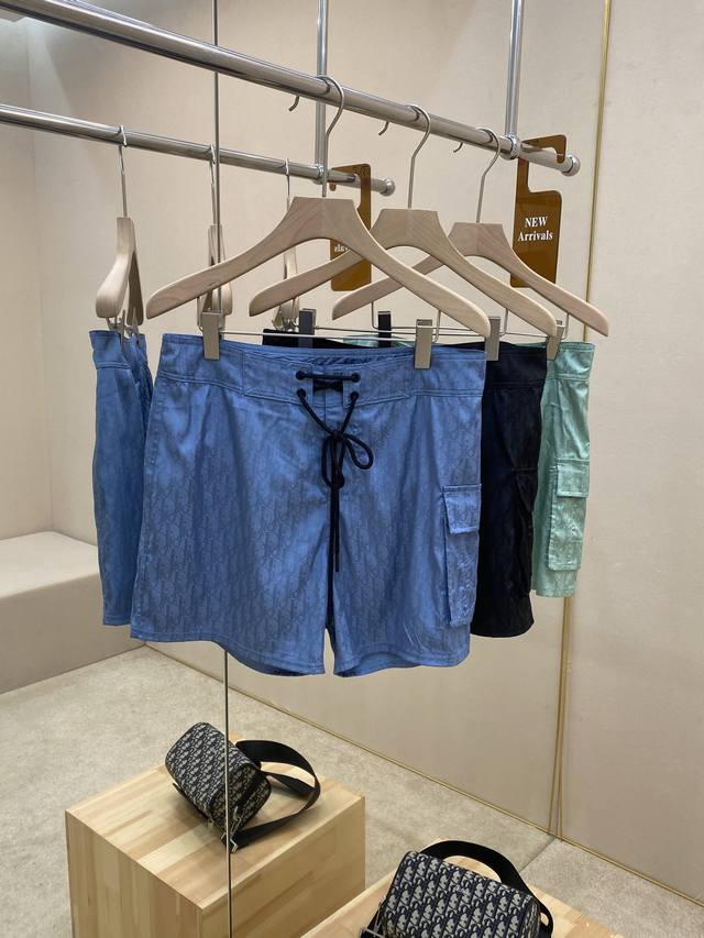 is the main promotion of Dior25Ss new three-color jacquard swim shorts. This sw