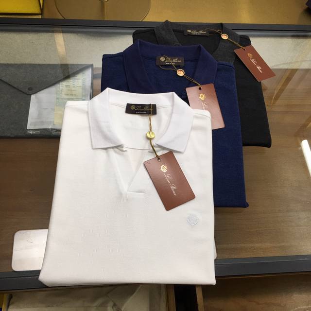 New Polo Lp... 25 Spring and Summer New Fashion Polo Lapel Short Sleeves High-e