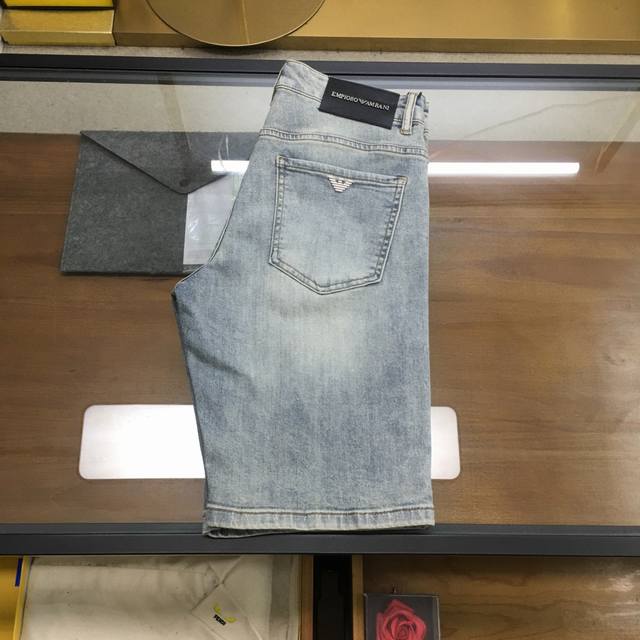 Denim Shorts Aman..I. 2025Ss latest men's denim shorts, fine spinning custom-mad