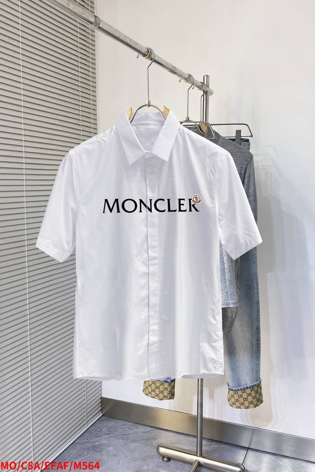 M564 Momonkou's latest must-have short-sleeved shirt for men, 100% natural cotto