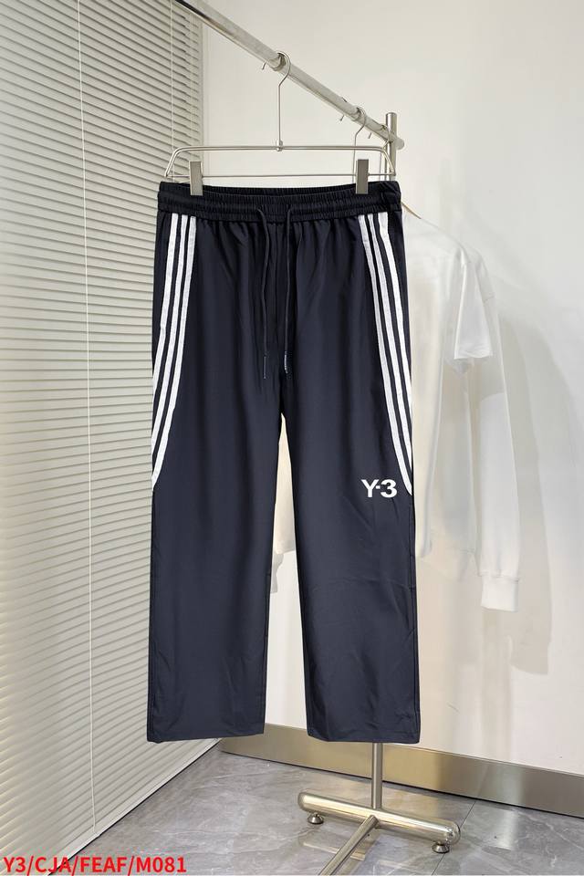M081 Y-3 Synchronous update webbing trousers Spring and summer customized high-t
