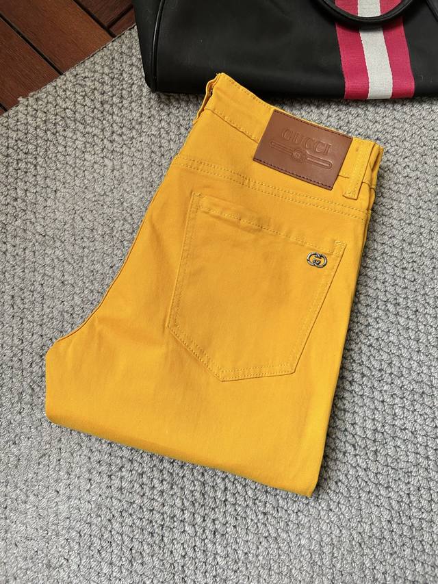 Gucci_''2025 new men's jeans with good elasticity. Exclusively sold on the offic