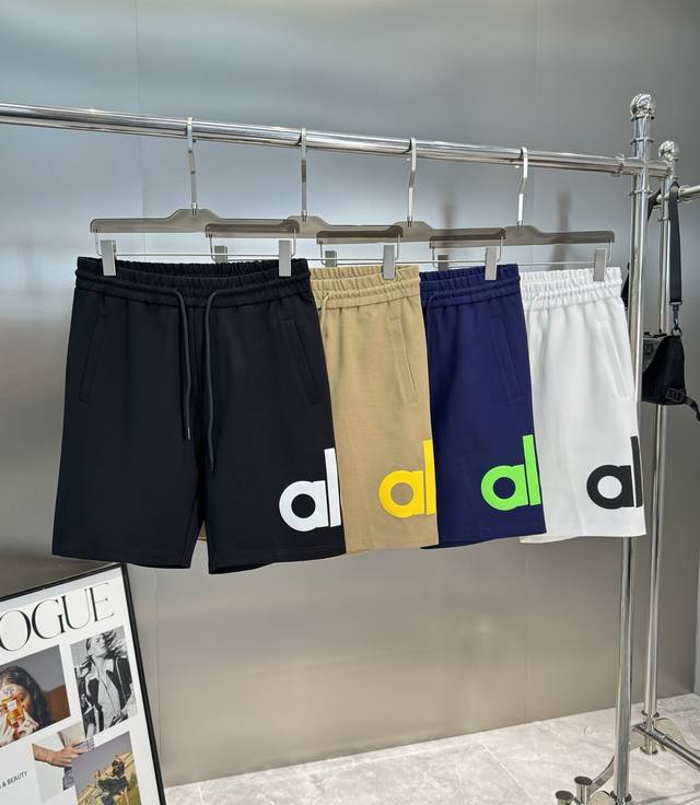 Short-sleeved shorts Alo*25S New summer shorts can be matched with a set. Class