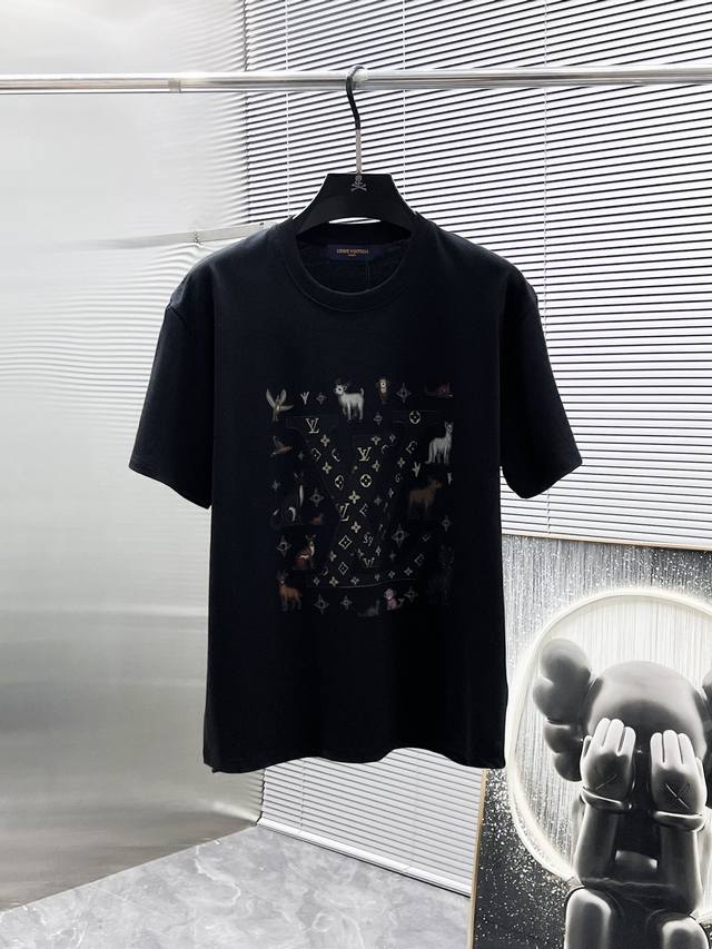Louis Vuitton Lv 2025Ss new half-sleeve T-shirt, short-sleeved round neck T-shir