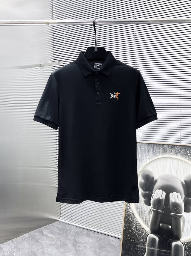 Arc'teryx 2025Ss summer new style lapel short-sleeved T-shirt Polo shirt, high-