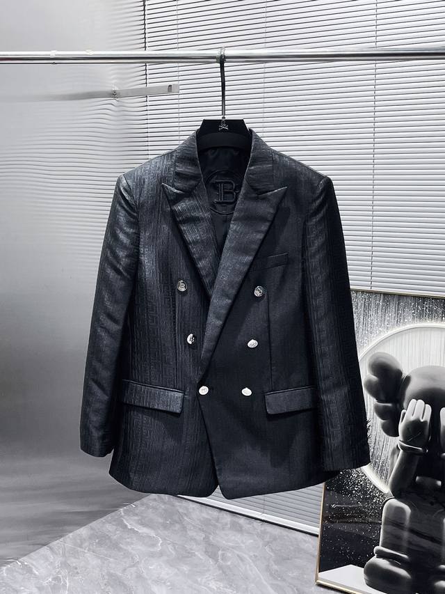 Balmain 2025 Spring and Autumn new suits, high-end version! Custom-made fabrics