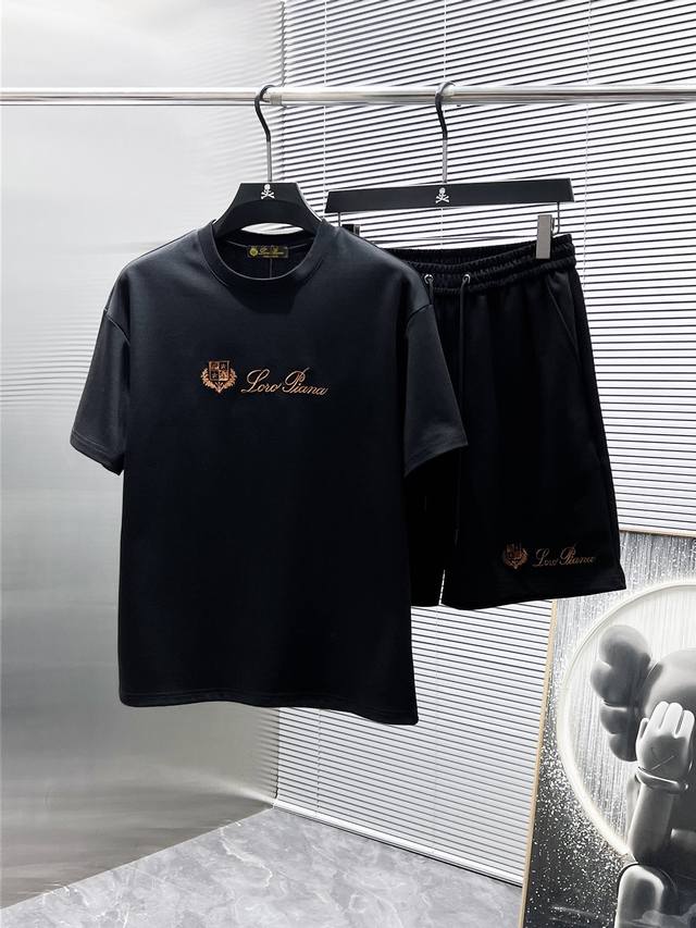Lp 2670Ss New summer casual short-sleeved shorts set, high-end version! Custom-m