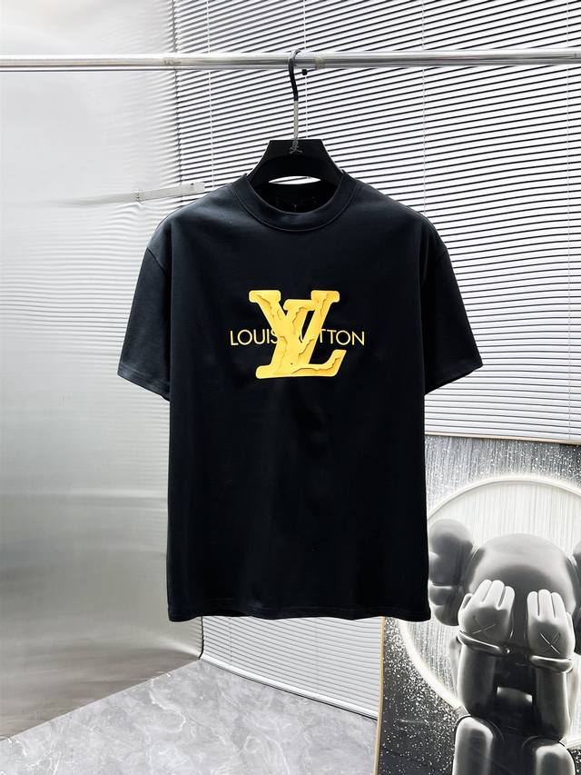 Louis Vuitton Lv 2025Ss new half-sleeve T-shirt, short-sleeved round neck T-shir