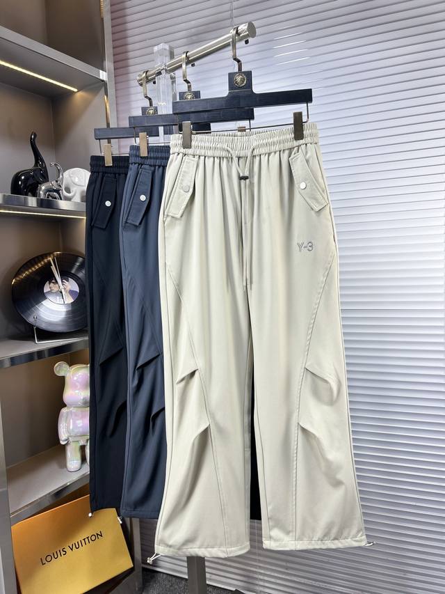 Y3* Ss25 Spring and Summer new casual overalls classic reappear, original custom