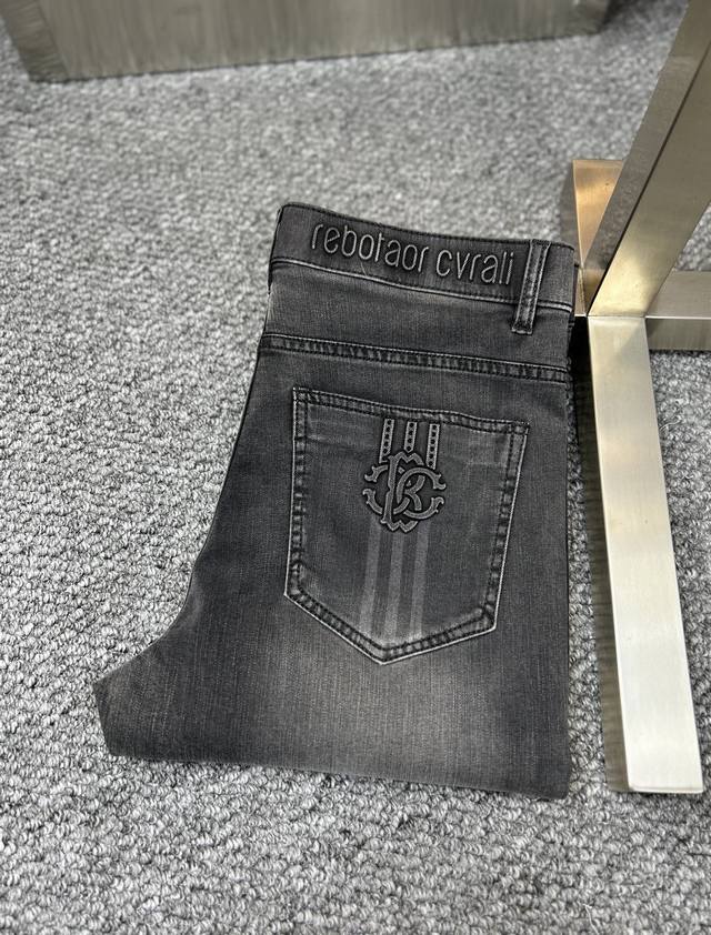 Dg*Dolce & Gabbana Ss25 Spring and Summer new men's jeans with good elasticity.