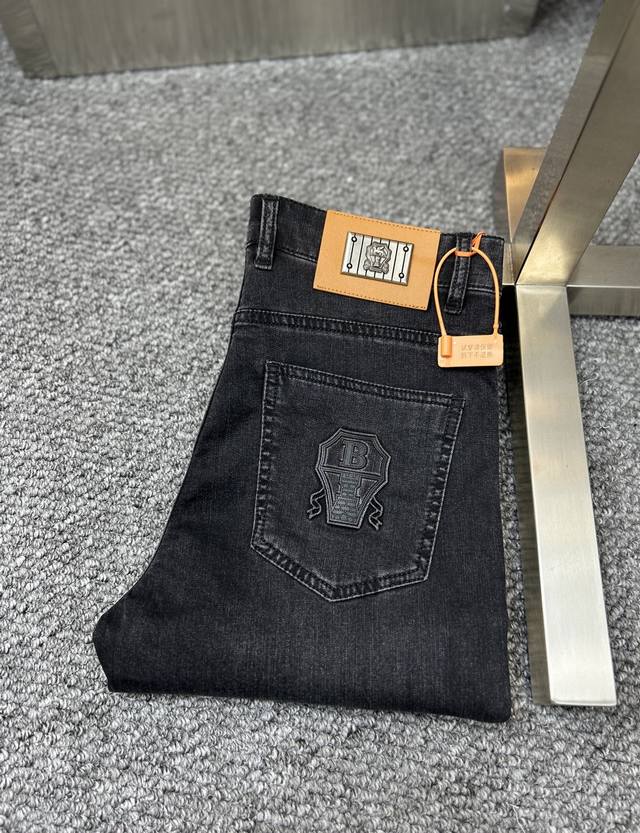 Bc*Brutti Ss25 Spring and Summer new men's jeans with good elasticity. Exclusive