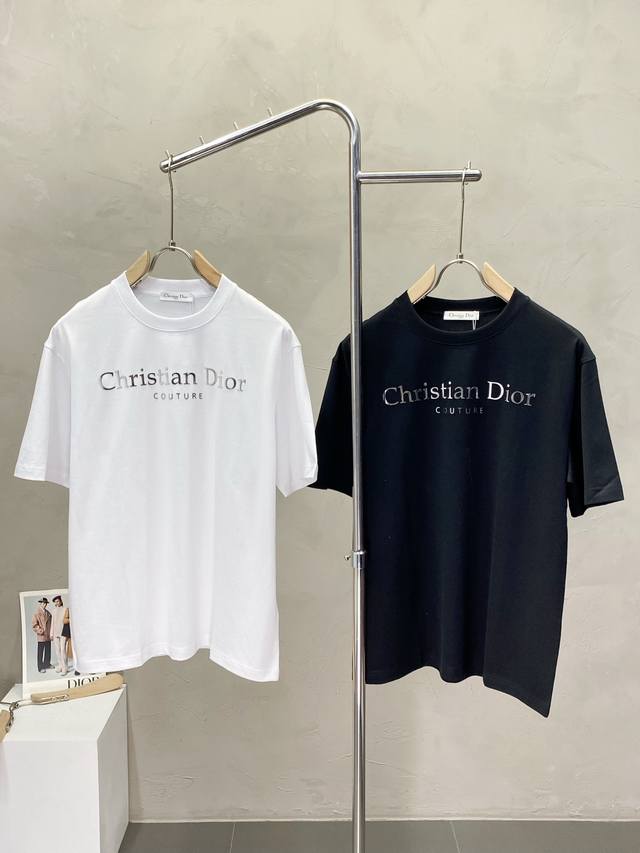 Dior Dior exclusive new original men's casual short-sleeved high-end customizati