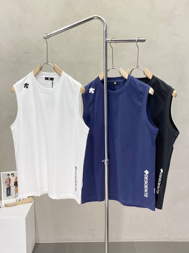 Descente exclusive new original men's casual waistcoat vest high-end customizati