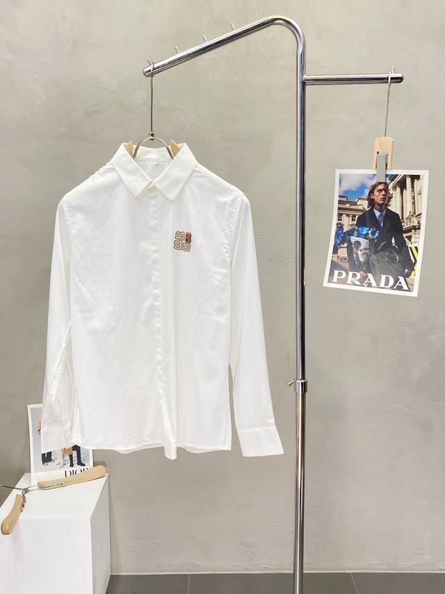 Burberry Exclusive new men's casual long-sleeved shirt High-end customization Hi