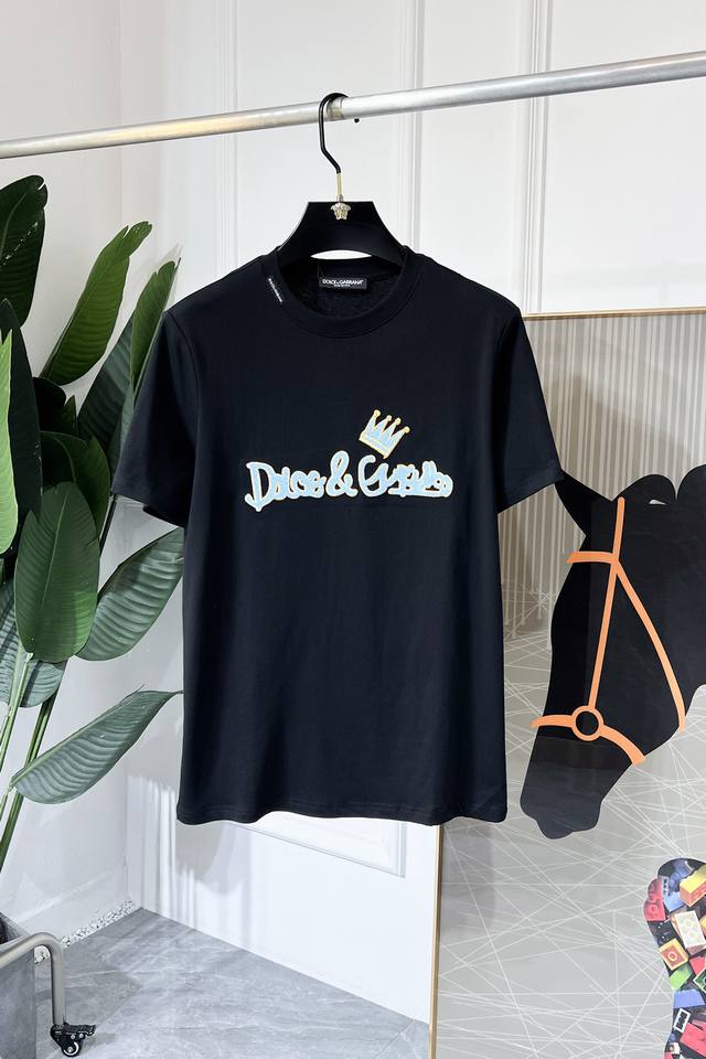 Dg- 2025Ss Year of the Snake Spring and Summer boutique short-sleeved T-shirt of