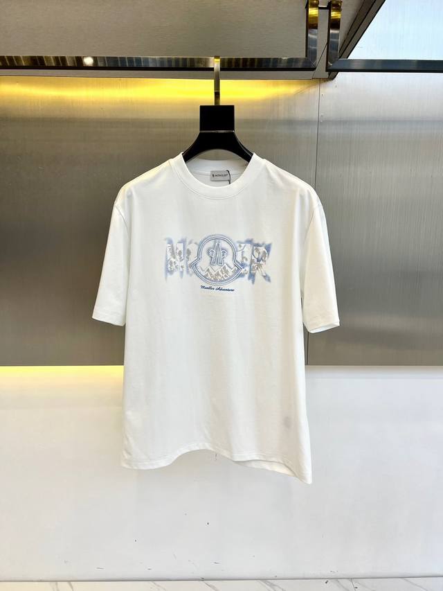 Mon, 2025 Spring/Summer short-sleeved round neck short-sleeved T-shirt, high-qua