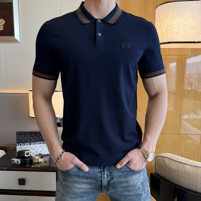 Gucci 2025Ss Spring and Summer latest hot-selling boutique short-sleeved T-shir