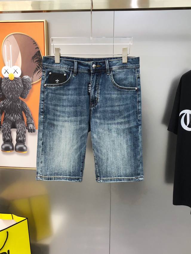 Chrome Hearts 2025 Spring and Summer new men's denim shorts official website sy