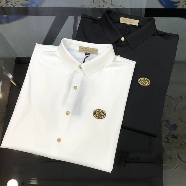 Burbe** Burberry's new men's casual long-sleeved shirt is on sale on the officia