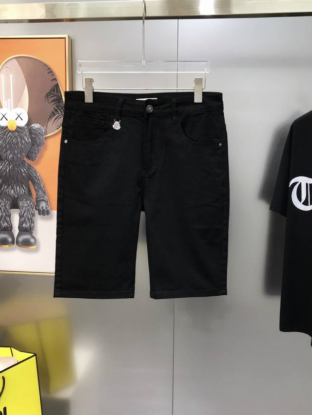 M*Ncler Moncler 2025 spring and summer new men's denim shorts official website s