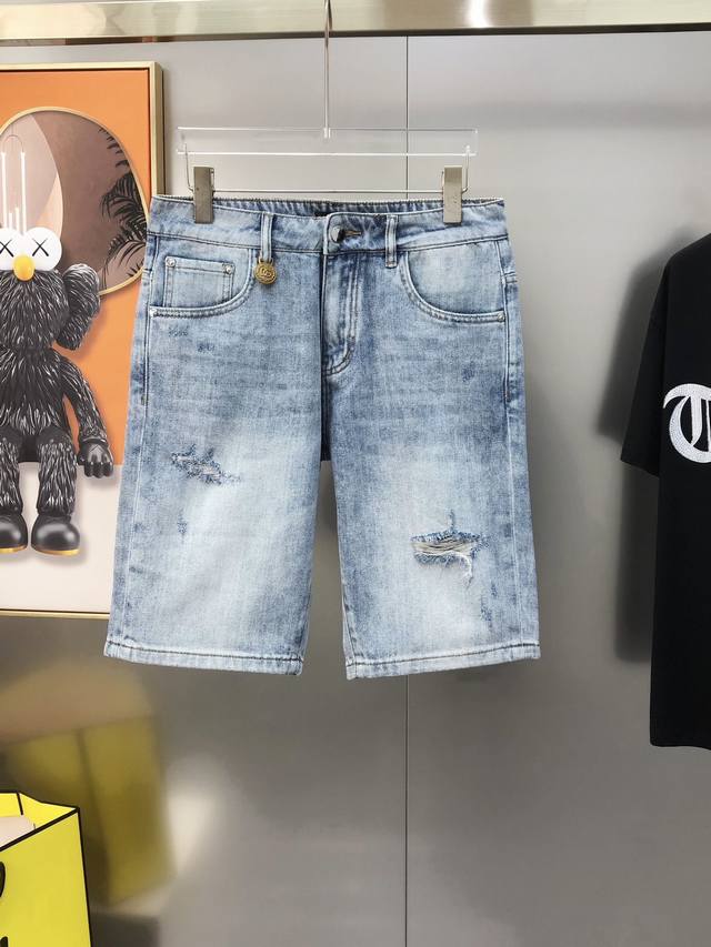 Dg Dolce & Gabbana 2025 spring and summer new men's denim shorts official websit
