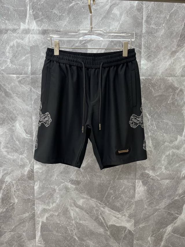 Ch Crosin 2025 Spring and Summer new men's casual shorts, high-end custom breath
