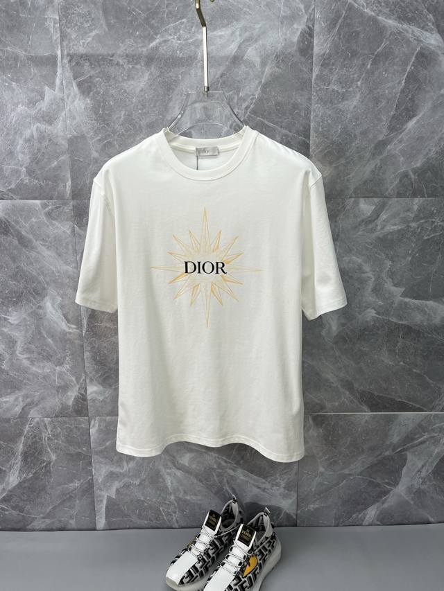 Dior Dior 2025Ss latest spring and summer short-sleeved T-shirt is out! ! 2025 n