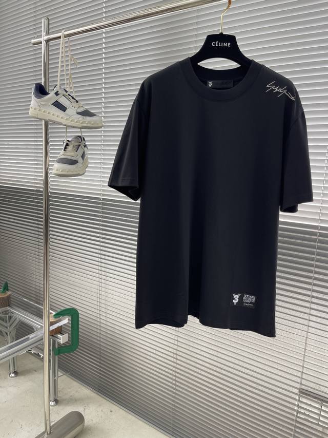 Y-3 Yamamoto's new spring and summer short-sleeved T-shirt, Y3's unique patchwor