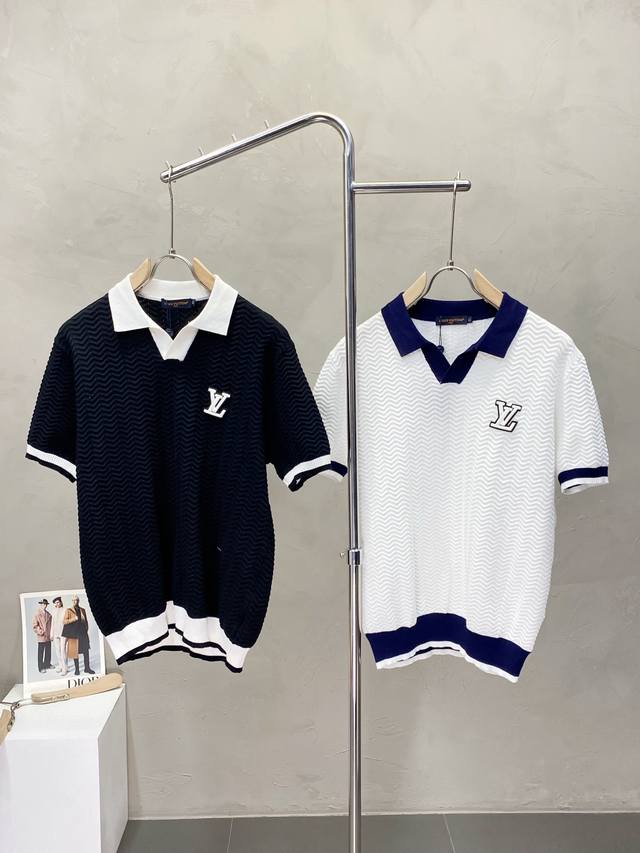 Louis Vuitton Louis Vuitton exclusive new original men's casual short-sleeved hi