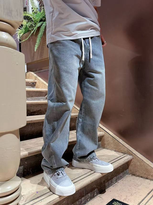 Bv Scimitar Retro Washed Blue Straight Jeans Unlock a new fashion attitude with
